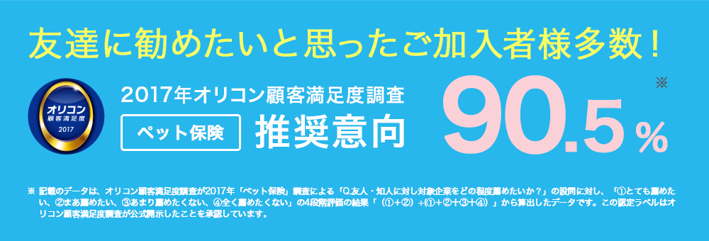 友達に勧めたいと思ったご加入者様多数!