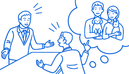 大切な家族の一員を保険のプロとして守る