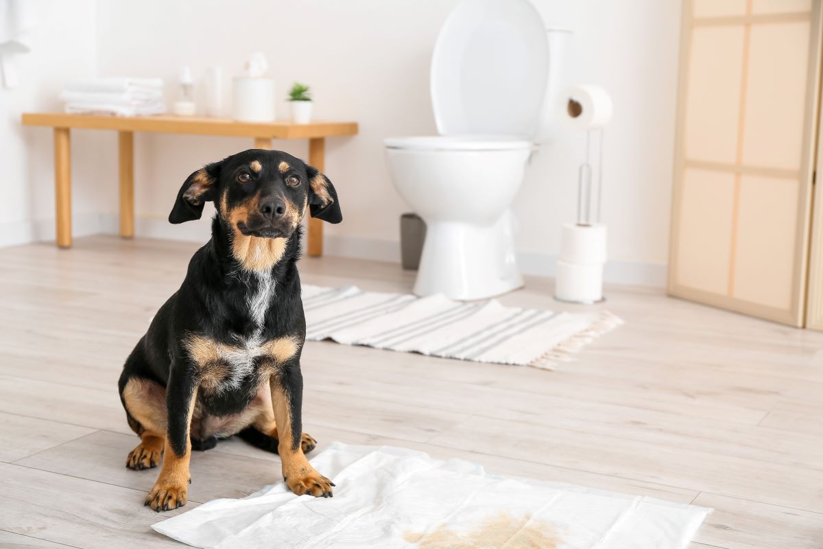 【獣医師監修】子犬がトイレで寝るのはなぜ？理由とやめさせる方法を解説